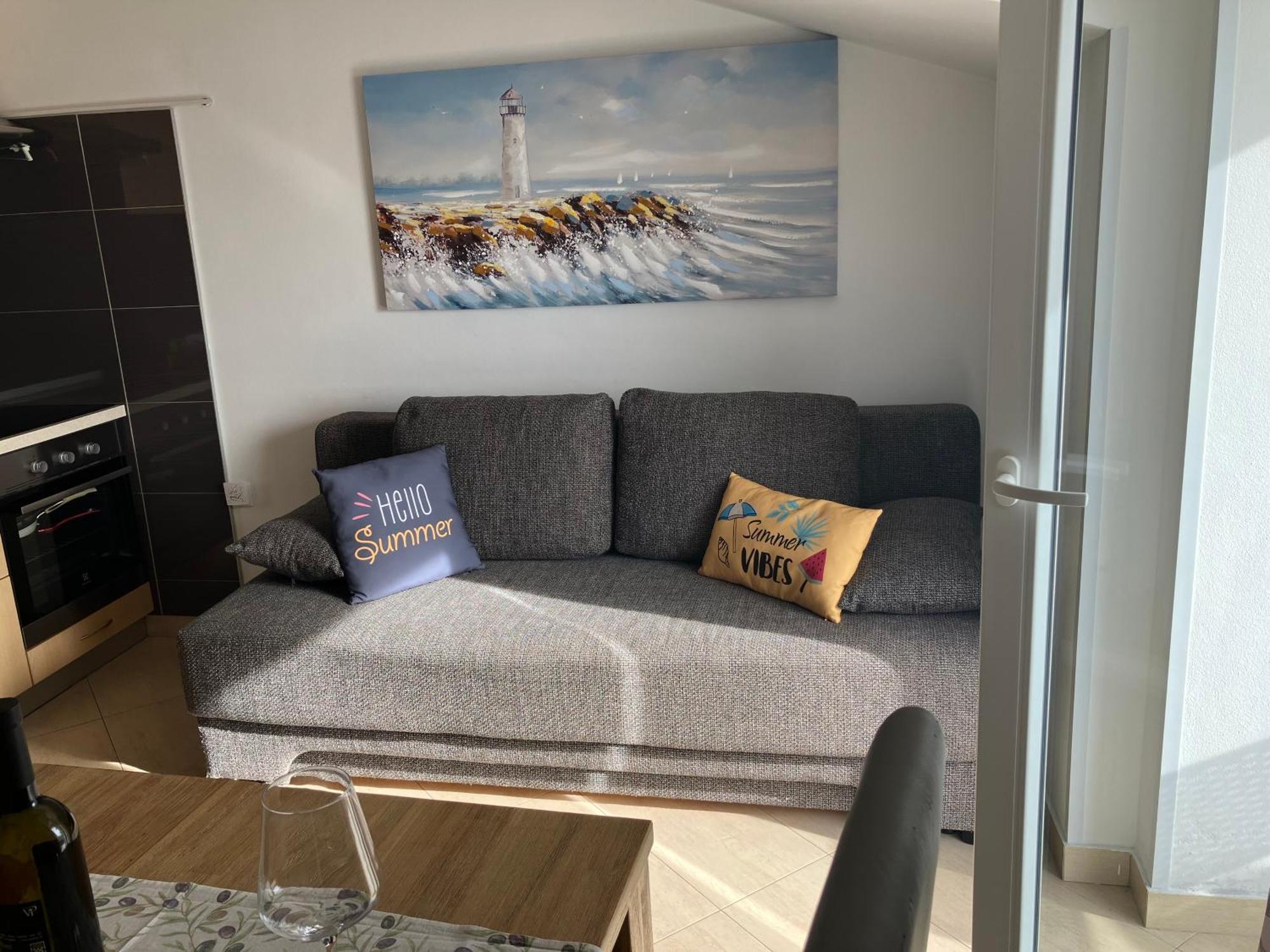 Apartman Voch Zambratija  Buitenkant foto